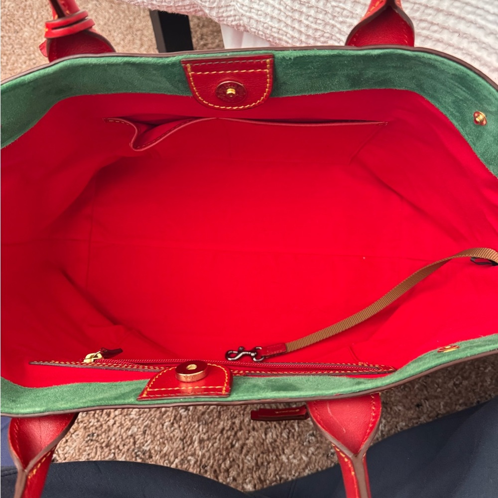 Dooney and Bourke Medium Russel in Red - Picture 7 of 11